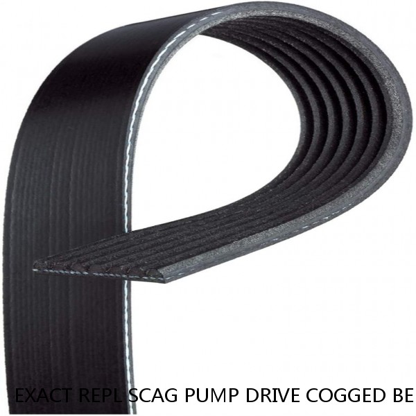 EXACT REPL SCAG PUMP DRIVE COGGED BELT 483166 483086 TURF TIGER STT61V 29DFI 