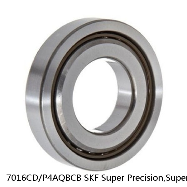 7016CD/P4AQBCB SKF Super Precision,Super Precision Bearings,Super Precision Angular Contact,7000 Series,15 Degree Contact Angle #1 small image