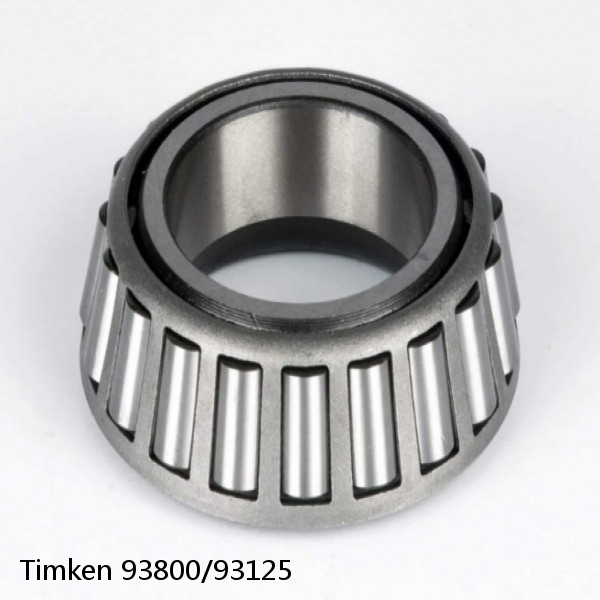 93800/93125 Timken Tapered Roller Bearings #1 small image