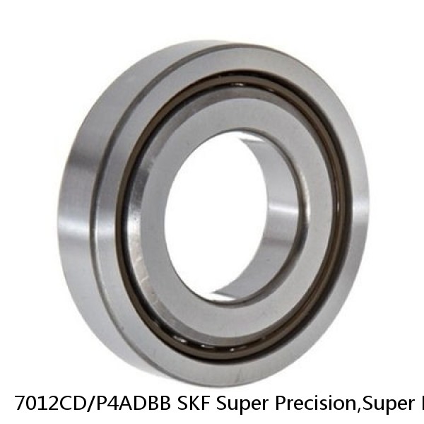 7012CD/P4ADBB SKF Super Precision,Super Precision Bearings,Super Precision Angular Contact,7000 Series,15 Degree Contact Angle #1 image
