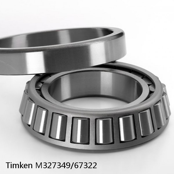 M327349/67322 Timken Tapered Roller Bearings #1 image