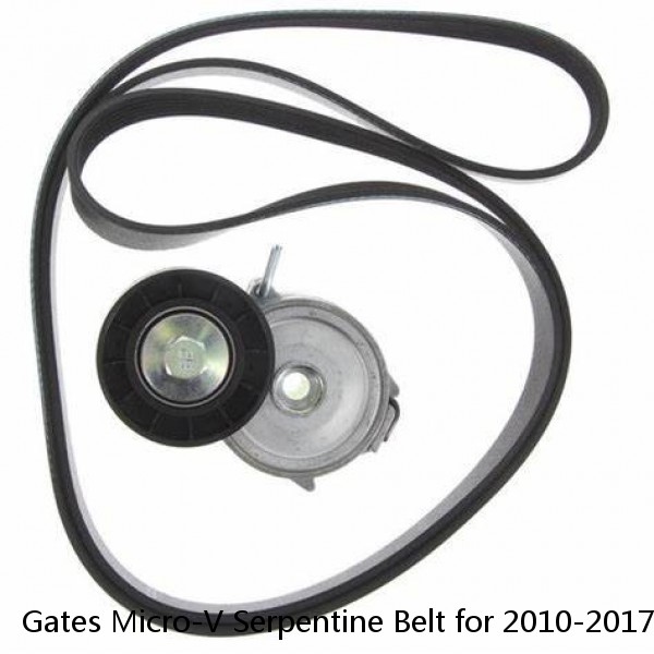 Gates Micro-V Serpentine Belt for 2010-2017 Chevrolet Equinox 2.4L L4 dp #1 image